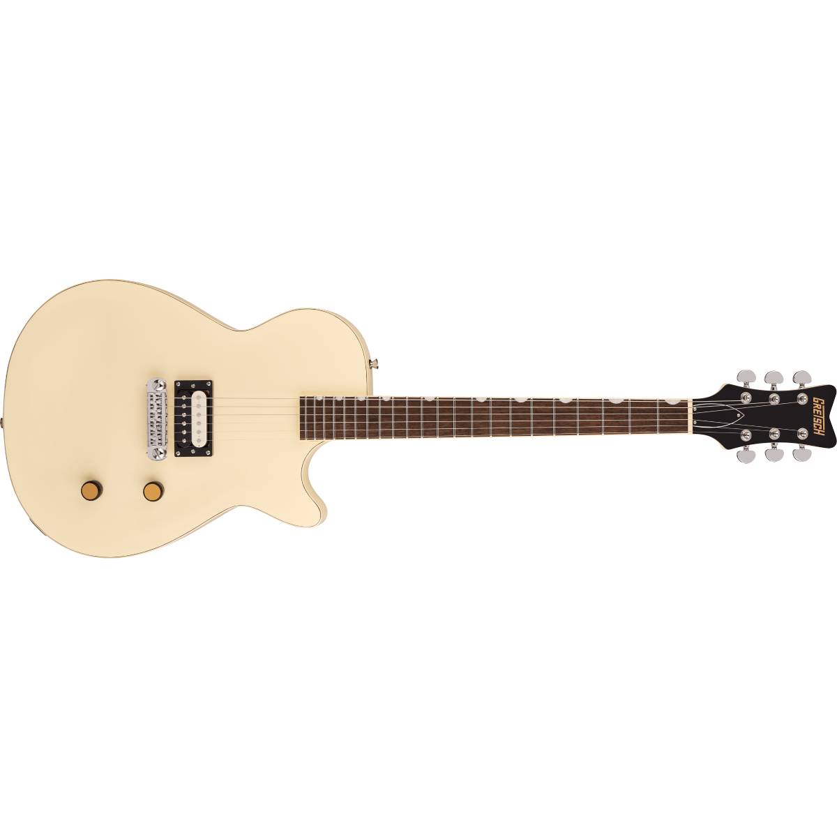 Gretsch Streamliner Jet 1 Pickup Electric Guitar Vintage White - 2814103505