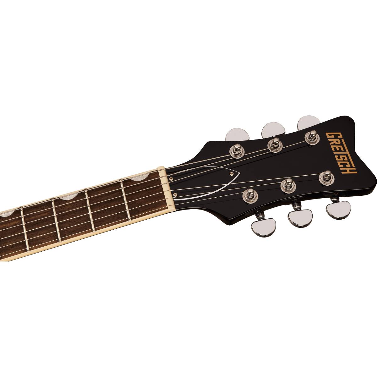 Gretsch Streamliner Jet Club 1 Pickup Electric Guitar Jet Black - 2814101506