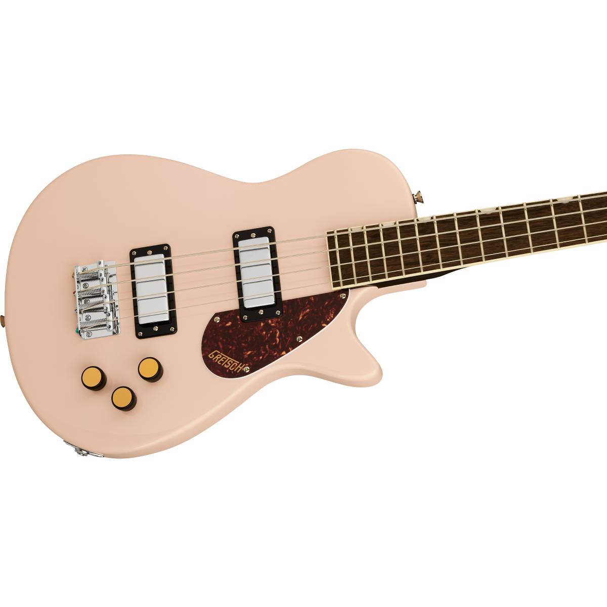 Gretsch Streamliner Jet Club Bass Guitar Single-Cut Shell Pink - 2814304556