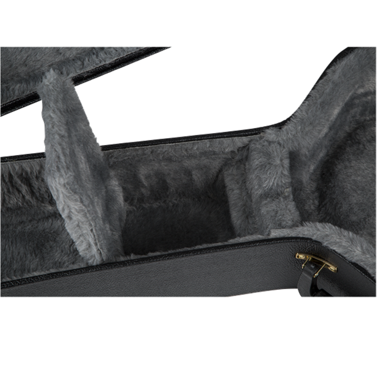 Gretsch G6241FT Guitar Case for 16inch Hollow Body Flat Top Black - 0996475000