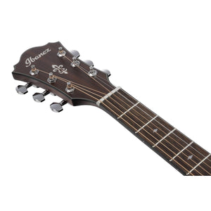 Ibanez AE140WKH Acoustic Guitar Weathered Black w/ Pickup & Cutaway