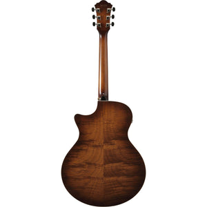Ibanez AE340FMHMHS Acoustic Guitar Mahogany Sunburst High Gloss w/ Pickup & Cutaway