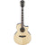 Ibanez AE390NTA Acoustic Guitar Natural High Gloss Top, Aqua Blue High Gloss Back & Sides w/ Pickup & Cutaway.