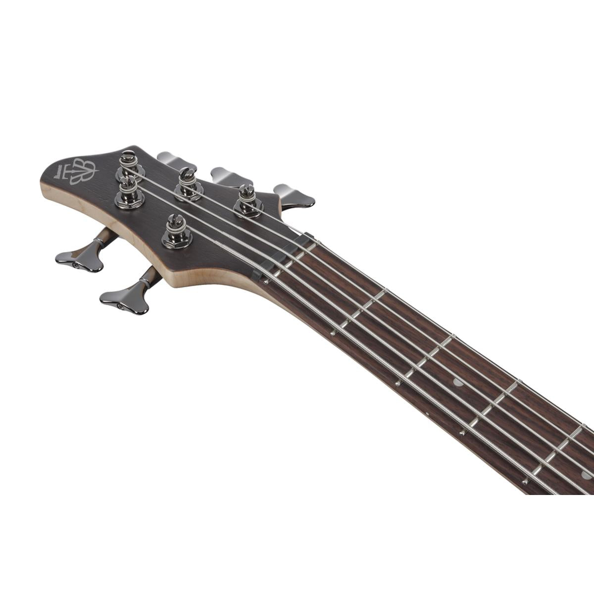 Ibanez BTB605 Bass Guitar 5-String Transparent Gray Flat
