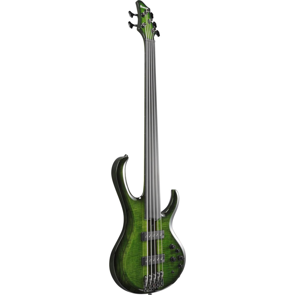 Ibanez SDGB1DMT Bass Guitar 5-String Fretless Dark Moss Burst