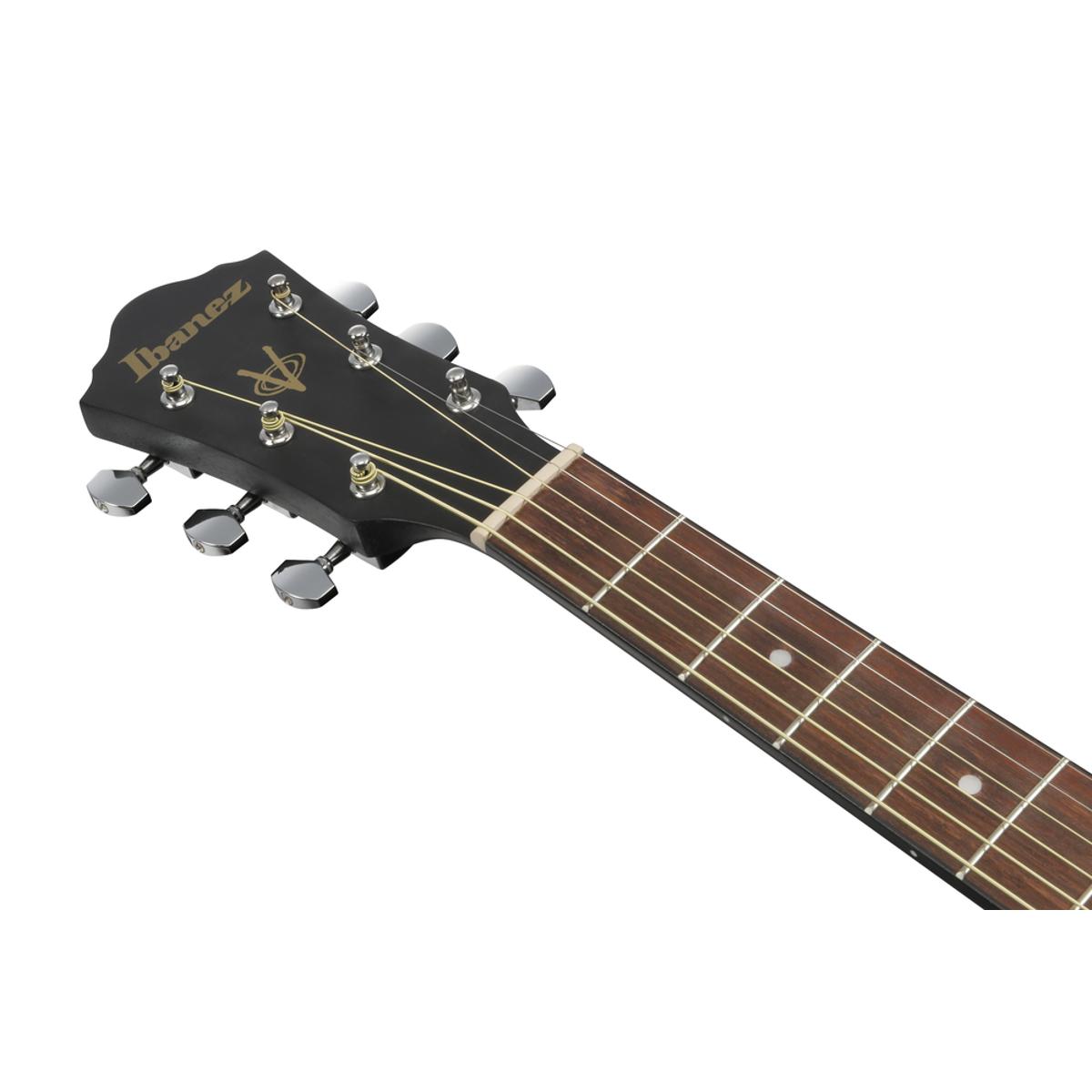 Ibanez V54NJP Acoustic Guitar Weathered Black Open Pore - OPEN BOX