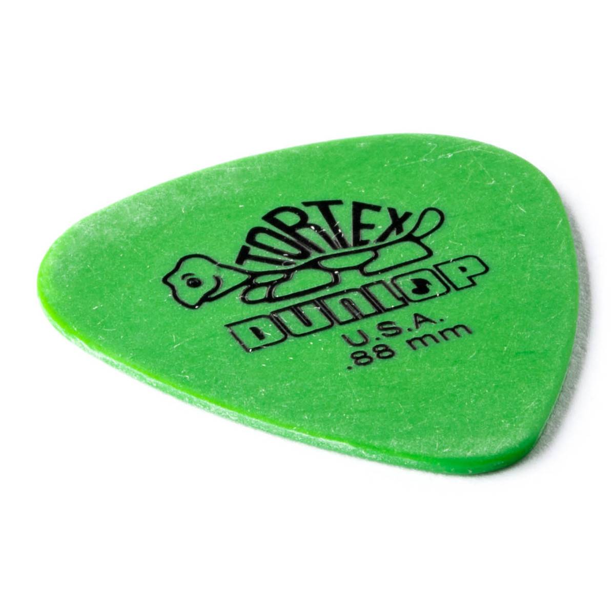 Jim Dunlop Guitar Pick .88mm Tortex Standard - Green w/ Belfield Music BM Logo (Single)