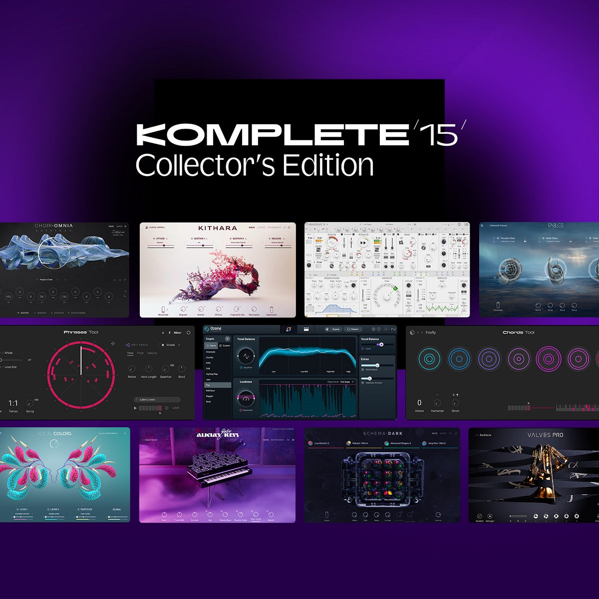Native Instruments NI Komplete 15 Collector's Edition Upgrade (from Komplete Ultimate) - DOWNLOAD CODE