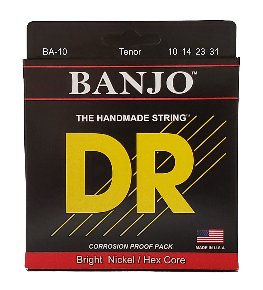 DR Banjo BA-10 Tenor Strings: 10, 14, 23, 31