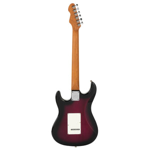 Levinson Sceptre Ventana Deluxe Electric Guitar HSS Laurel FB See Thru Misty Violet