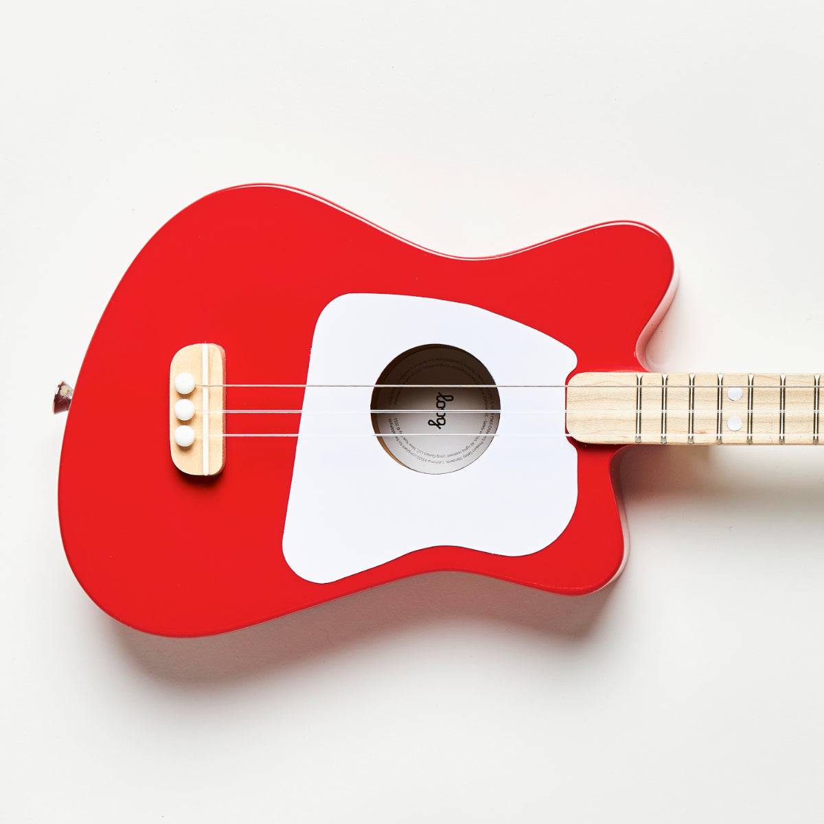 Loog Mini Acoustic Guitar - Red + Accessory Pack (Ages 3+)