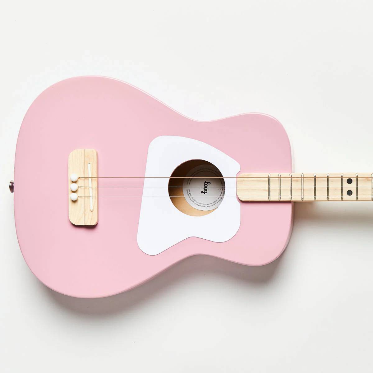 Loog Pro Acoustic Guitar - Pink (Ages 7+)