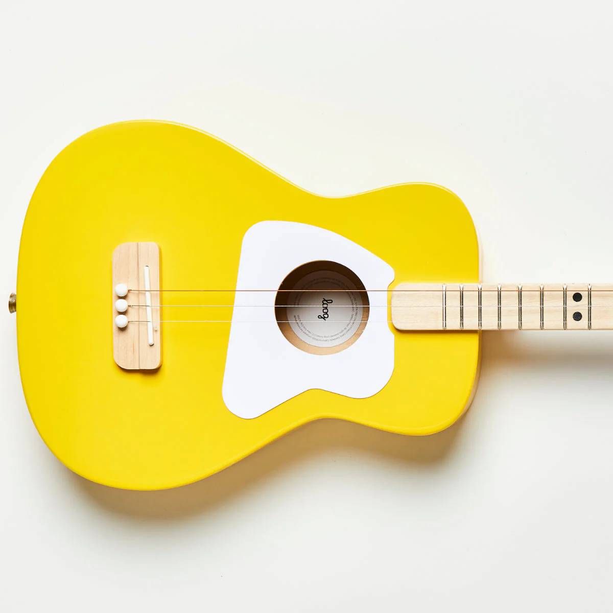 Loog Pro Acoustic Guitar - Yellow (Ages 7+)