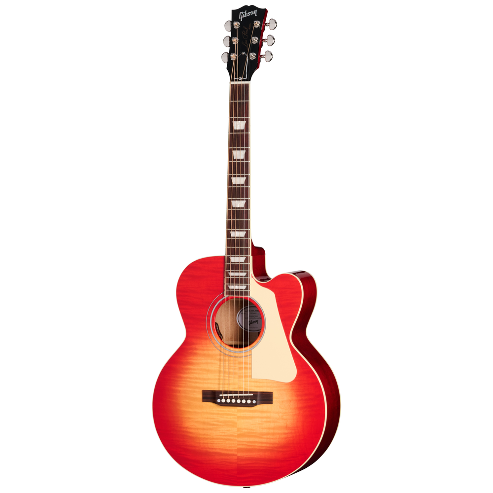 Gibson Les Paul Parlor Acoustic Guitar Vintage Cherry Sunburst w/ Pickup & Hardcase - MCSBLPPVCS