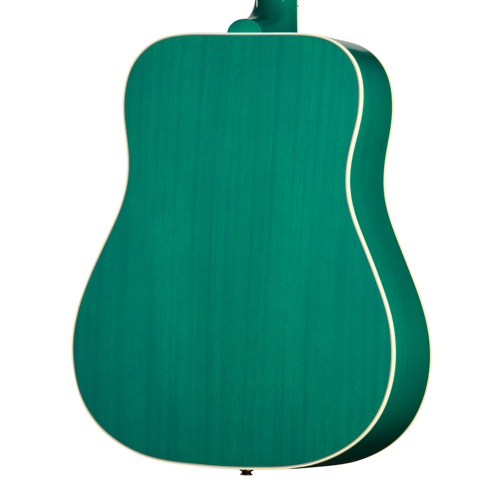 Gibson Hummingbird Standard Acoustic Guitar Translucent Teal - MCSSHBSG
