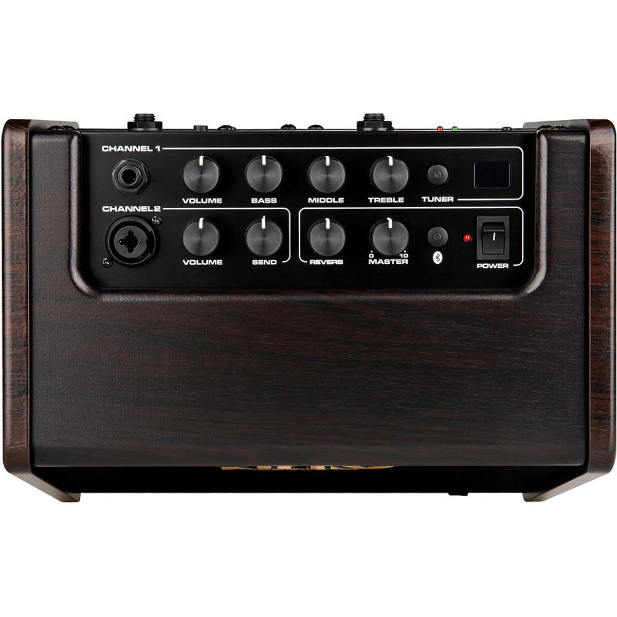 NU-X NXAC25 Stageman 2-Channel 25W Acoustic Guitar Amplifier Battery Operated