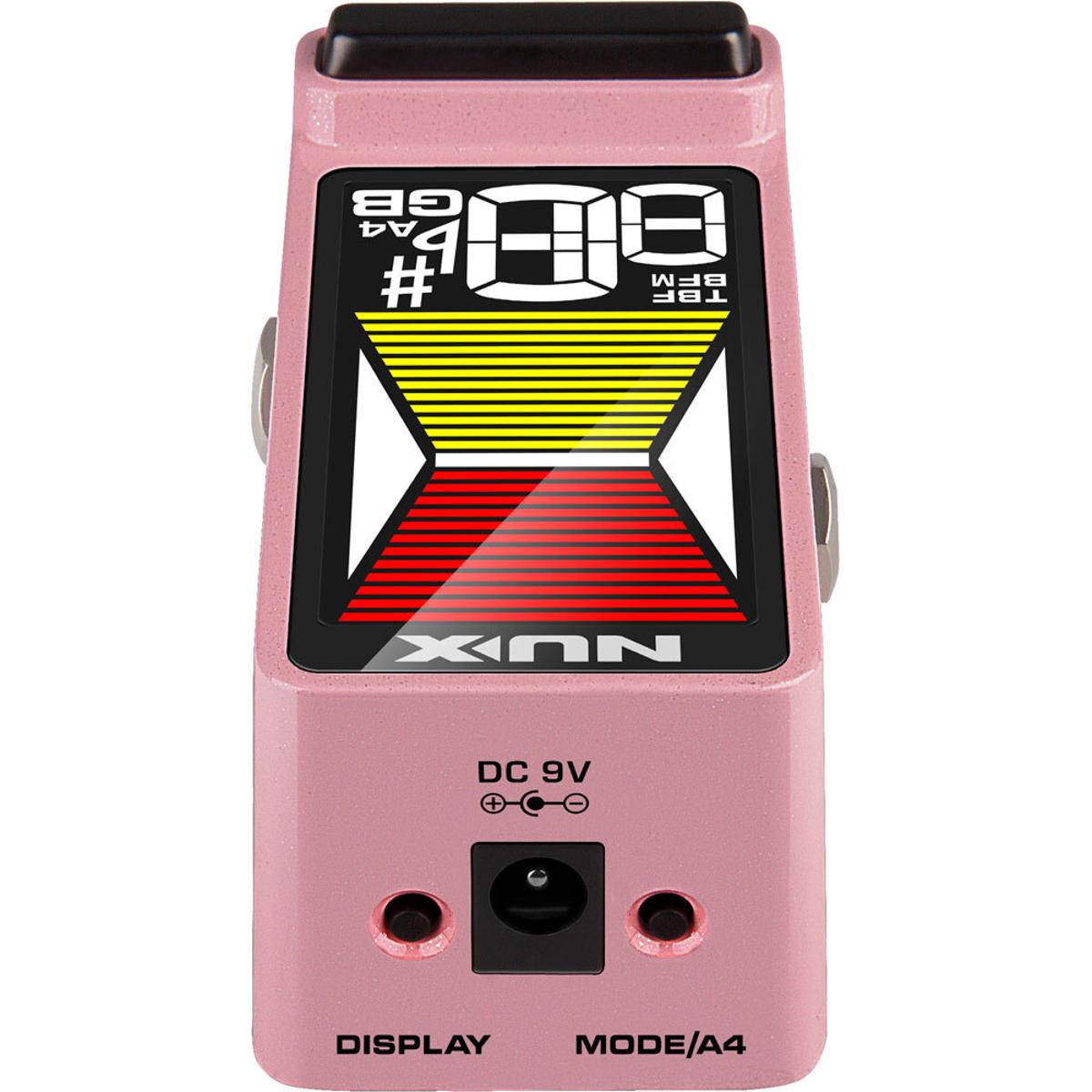NU-X NXNTU3V2P Flow Tune Mini Core MkII Tuner Pedal Pink