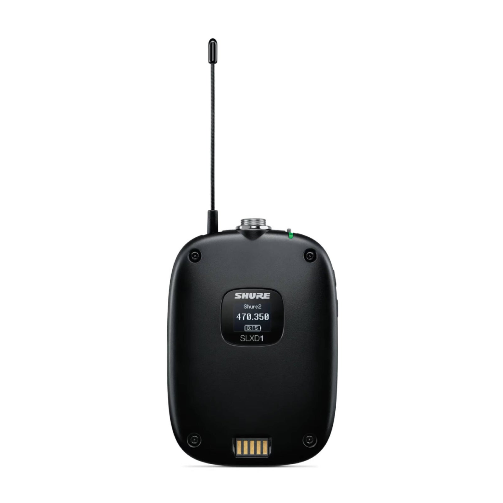 Shure SLXD1 Single-Channel Portable Digital Wireless Bodypack Transmitter (H57 = 520-564MHz)