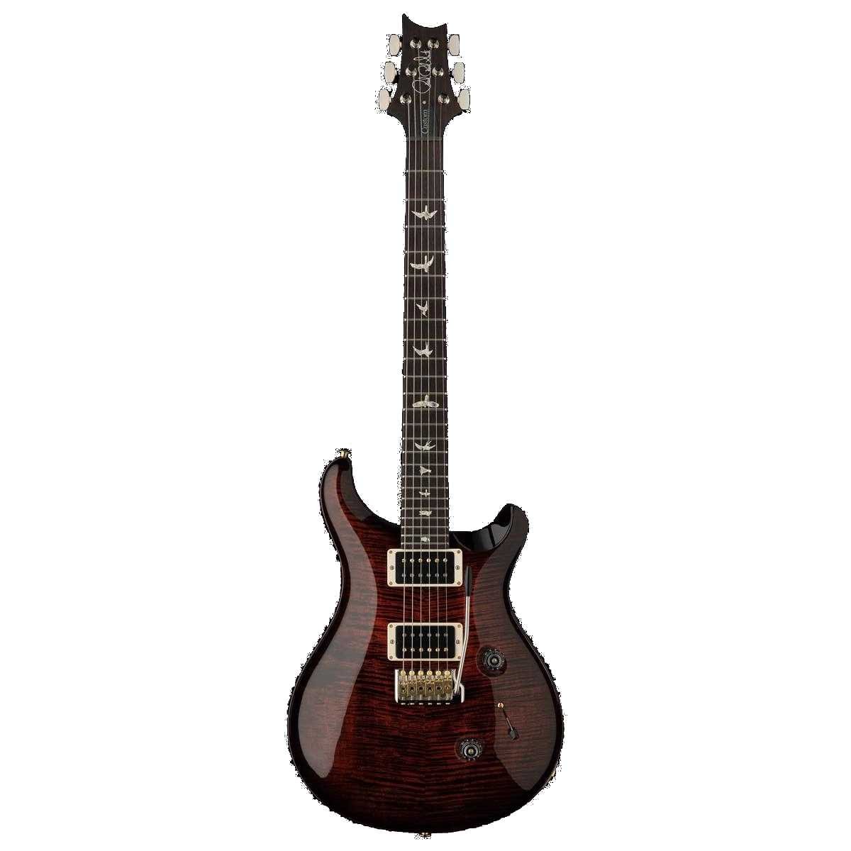 PRS Paul Reed Smith Core Custom 24 Electric Guitar Fire Smokeburst - Pattern Thin Neck