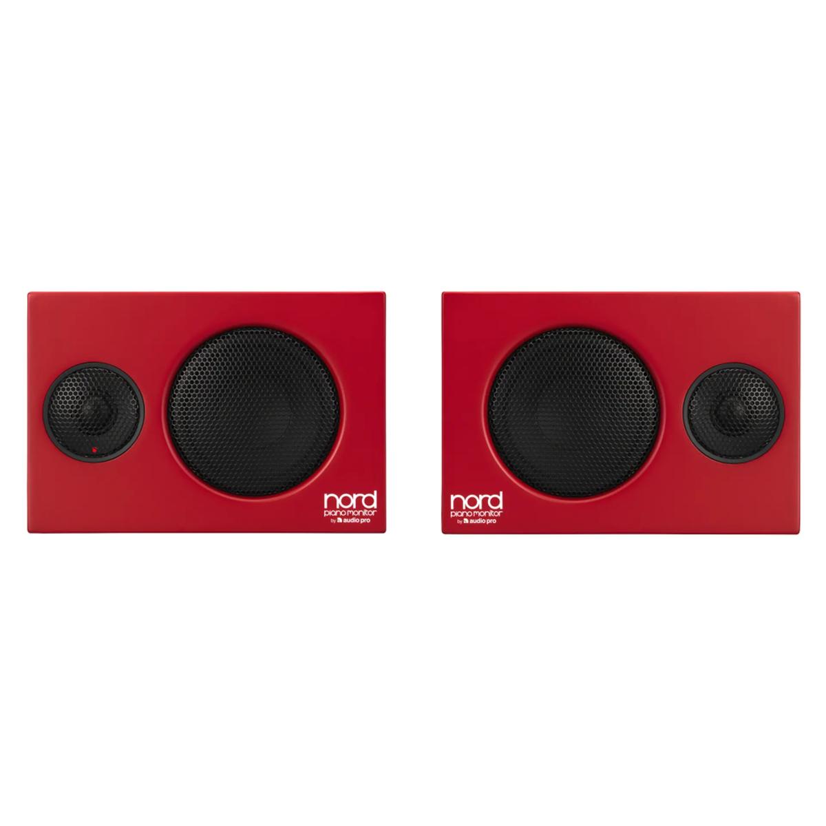 Nord Piano Monitors: Powered Speakers w/ Mounting Brackets - suits Piano 4/5, Stage 76/88, Grand