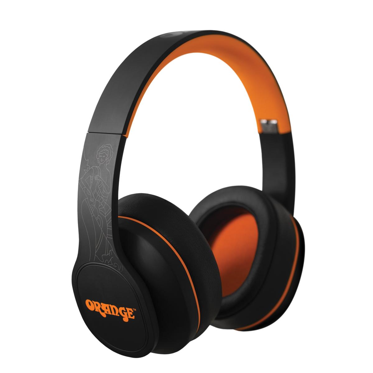 Orange Crest Edition MkII Wireless Over-Ear Headphones