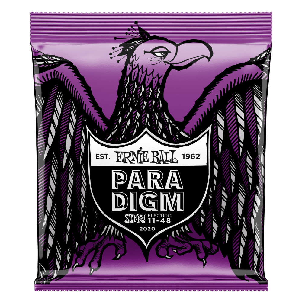 Ernie Ball 2020 Paradigm Electric Guitar Strings Power Slinky 11-48
