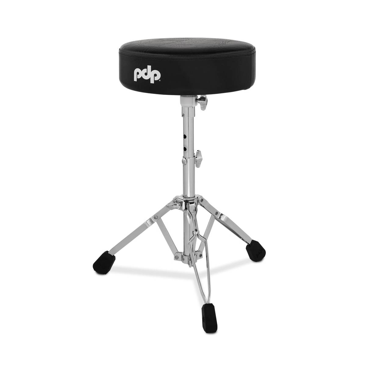 PDP Drums 700 Series Hardware Pack 3-Piece - PDSP710 Single Kick Pedal, PDHH713 3-leg Hi-Hat Stand & PDDT710RB Stool