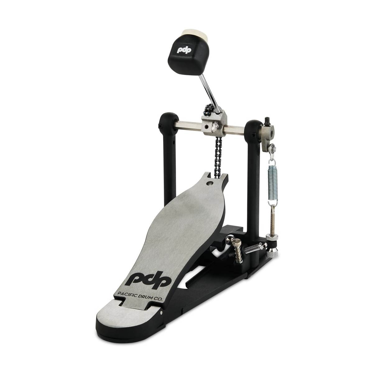 PDP Drums 700 Series Hardware Pack 3-Piece - PDSP710 Single Kick Pedal, PDHH713 3-leg Hi-Hat Stand & PDDT710RB Stool