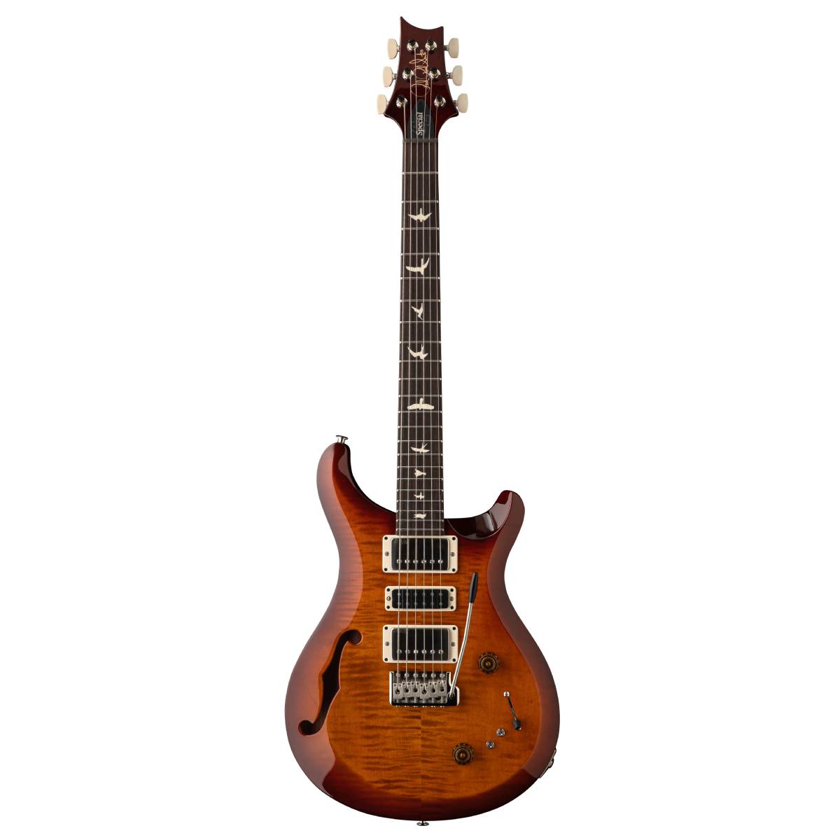 PRS Paul Reed Smith S2 Special Semi Hollow Electric Guitar Dark Cherry Sunburst