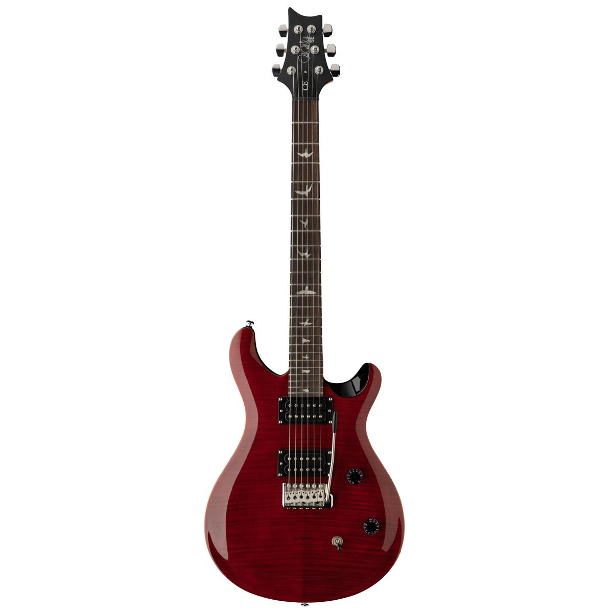 PRS Paul Reed Smith SE CE24 Bolt-On Electric Guitar Black Cherry & Shallow Violin Top Carve