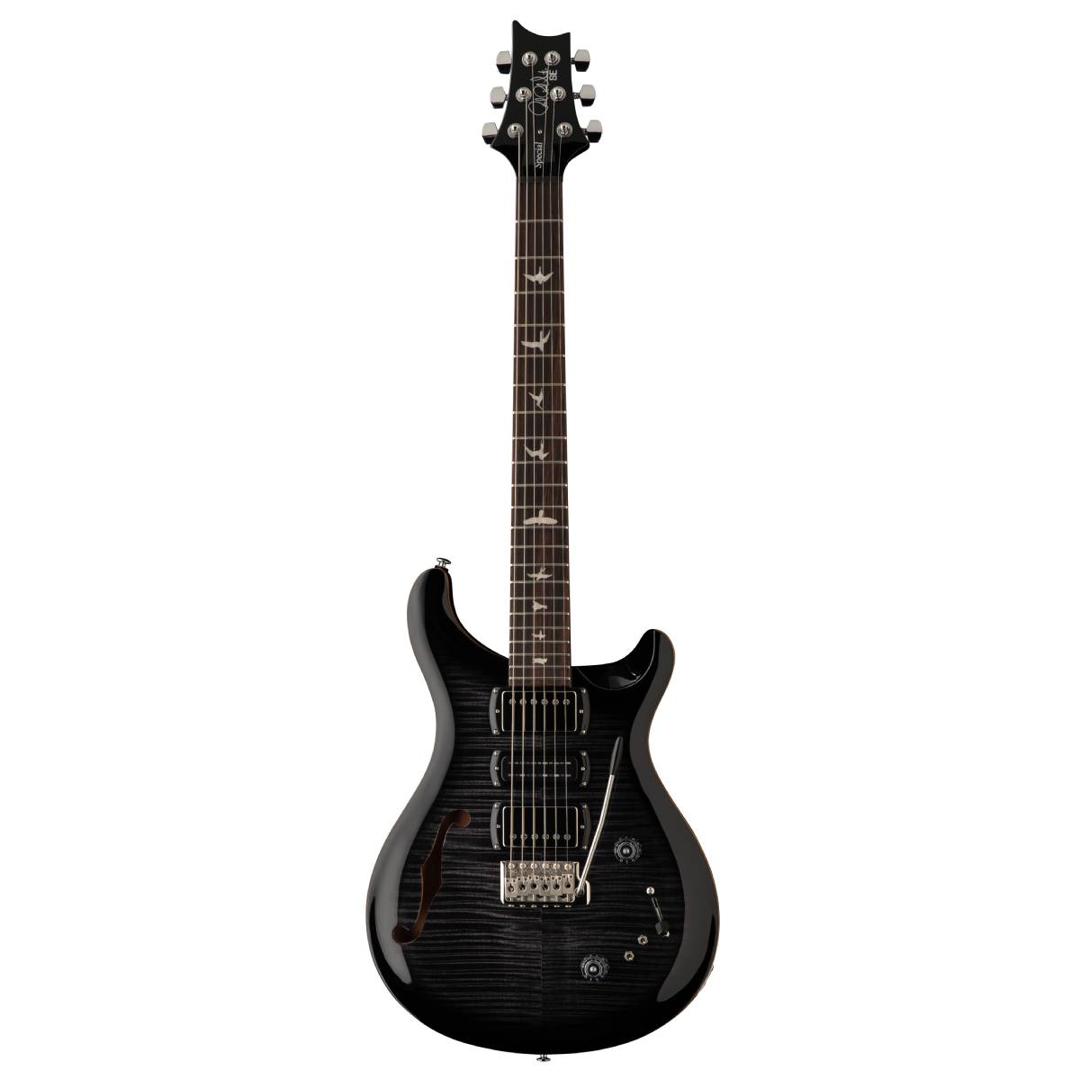 PRS Paul Reed Smith SE Special Semi Hollow Electric Guitar Charcoal Burst