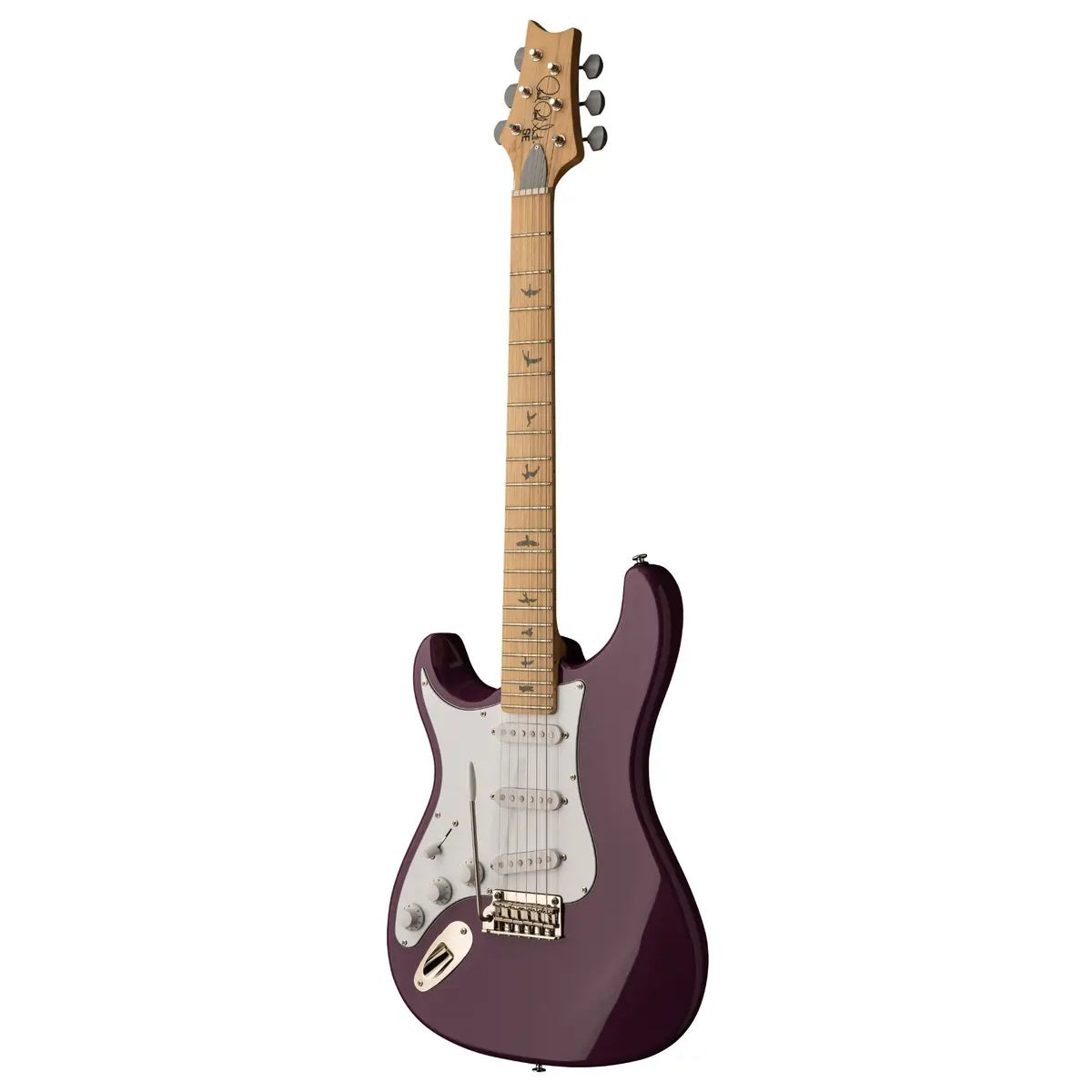 PRS Paul Reed Smith SE Silver Sky John Mayer Signature Electric Guitar Left Handed MN Summit Purple