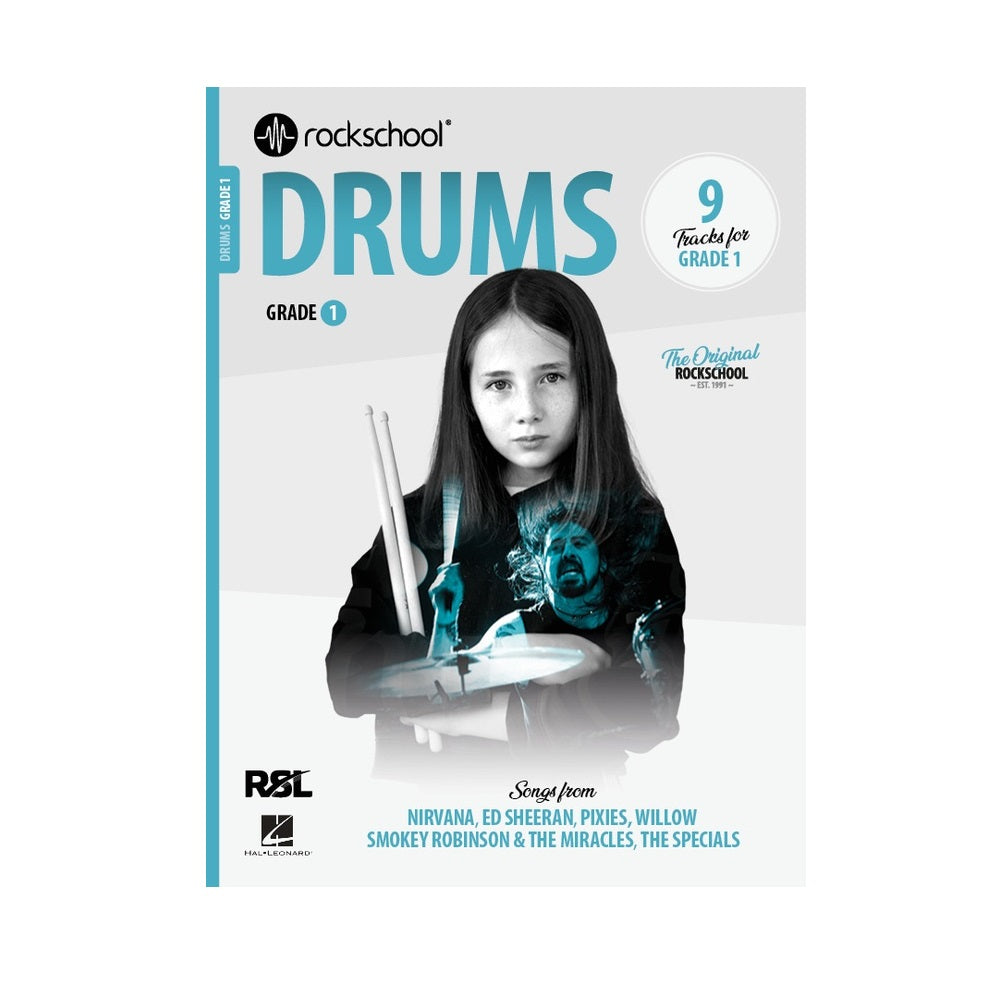 ROCKSCHOOL Drums Grade 1 2024 Book & Online Audio