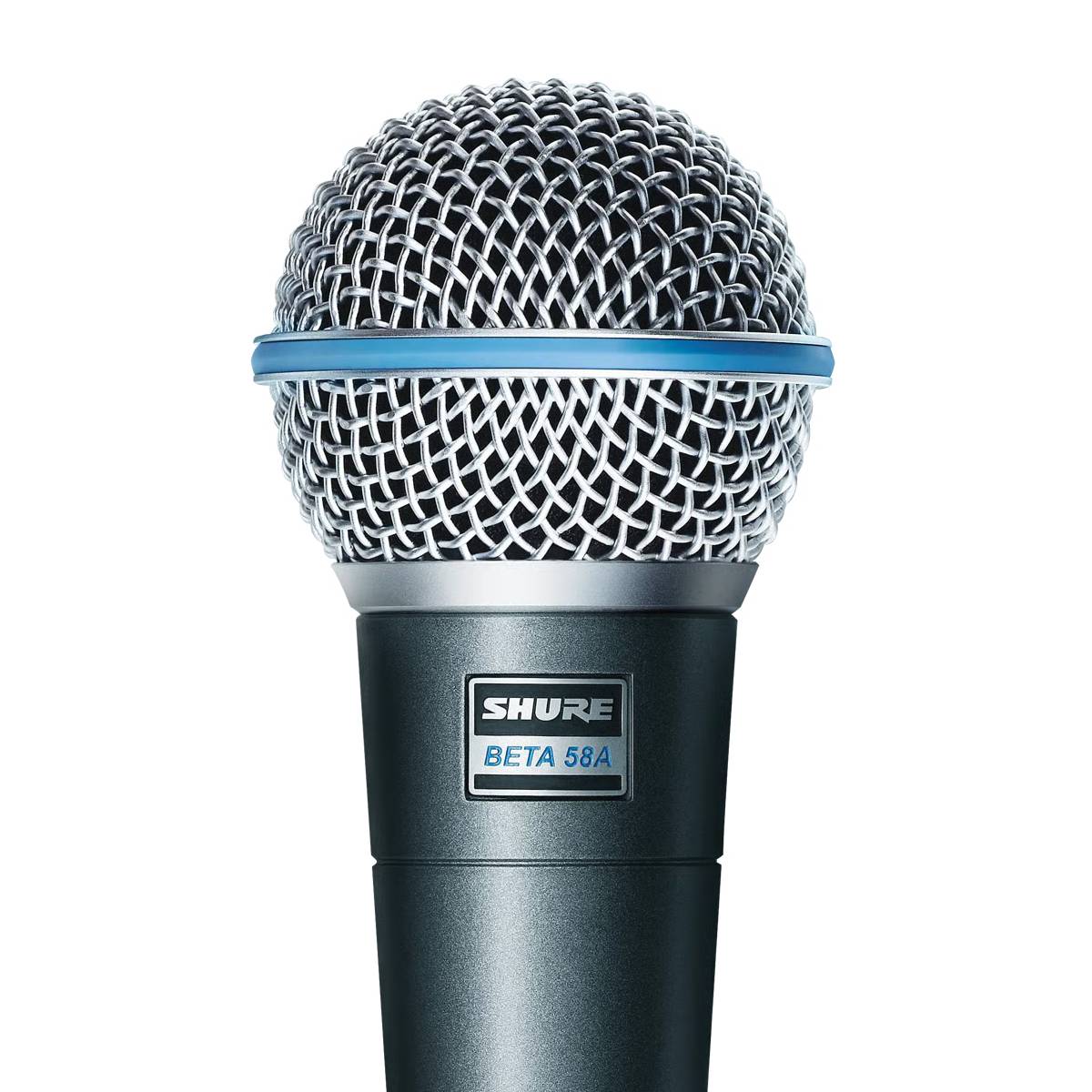 Shure BETA 58A Microphone Dynamic Lo Z Vocal HandHeld Supercardioid Mic BETA58A