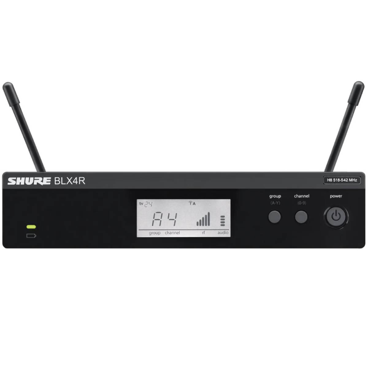 Shure BLX4R Wireless Microphone System Beta58 Handheld Vocal Mic – BLX24RB58 - M17 (662-686MHz)