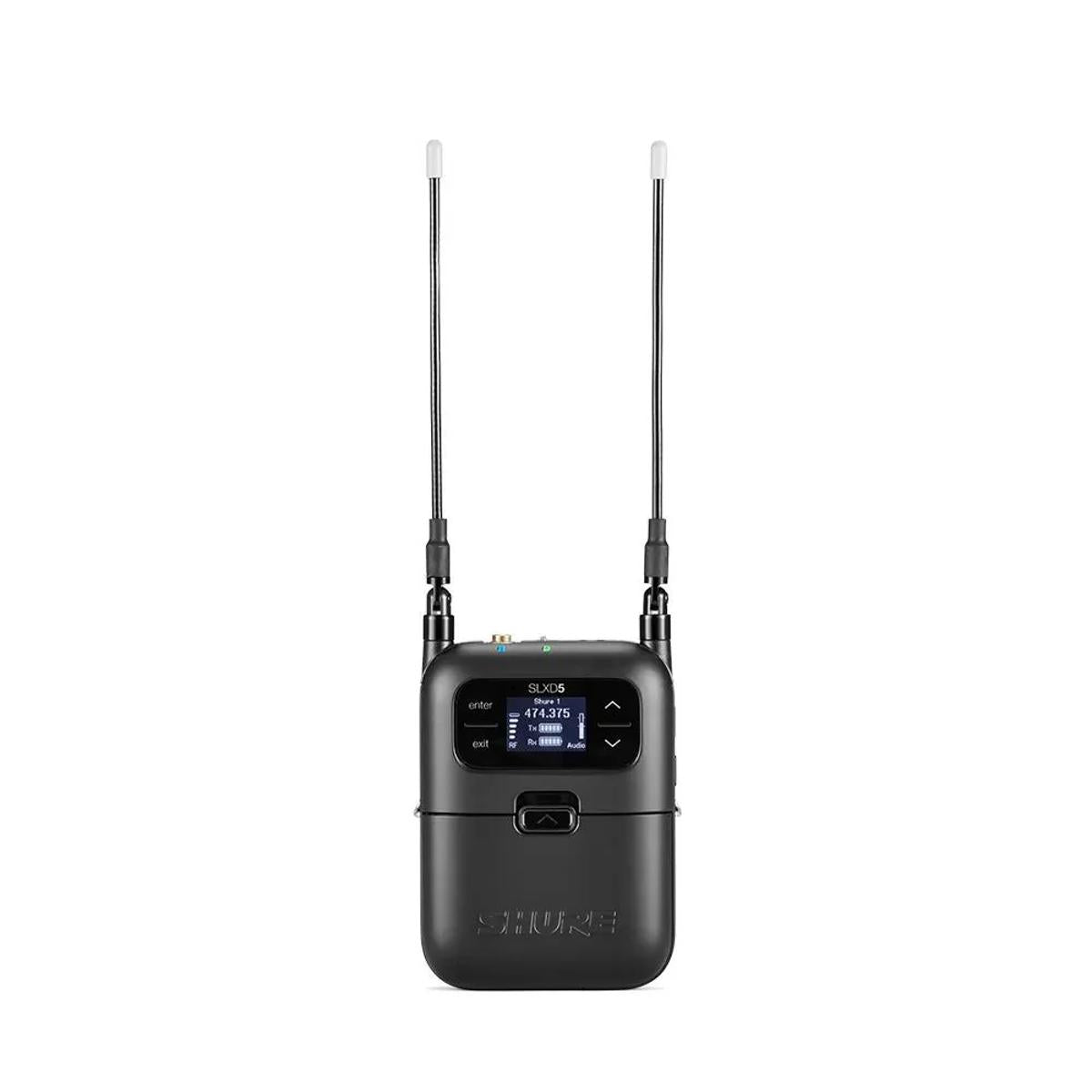 Shure SLXD35 Portable Digital Wireless Bodypack System SLXD3 Tx; SLXD5 Rx; (H57 = 520-564MHz)