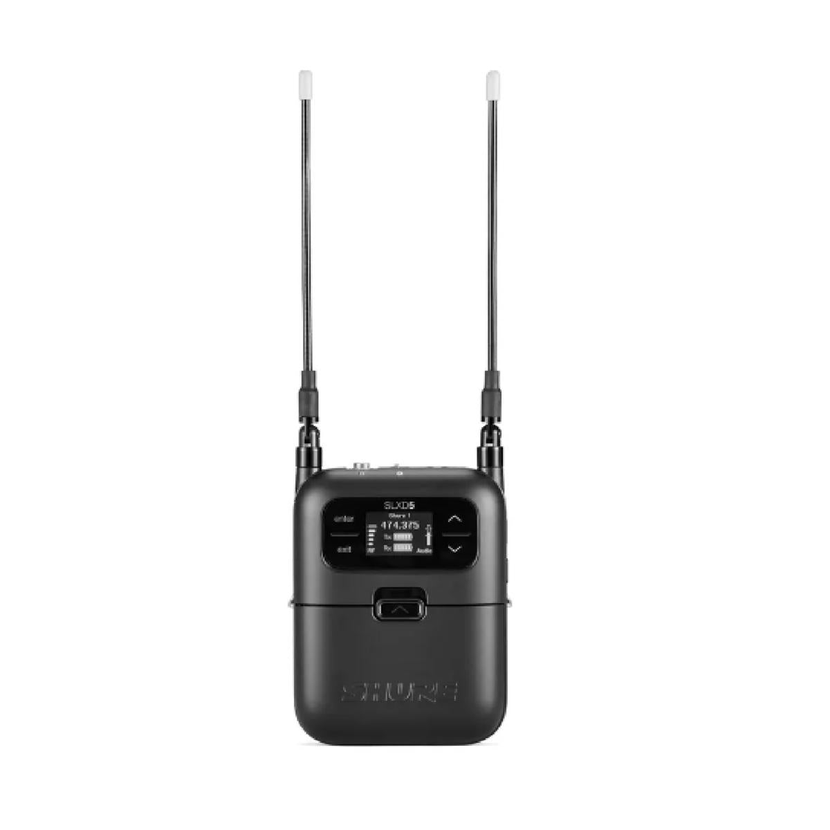 Shure SLXD5 Single-Channel Portable Digital Wireless Receiver (H57 = 520-564MHz)