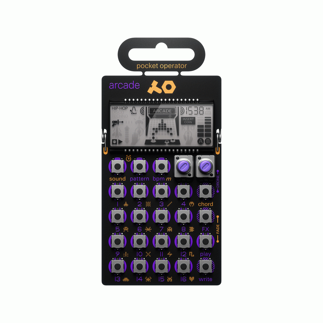 Teenage Engineering Pocket Operator PO-20 Arcade - Arcade Synthesizer & Sequencer