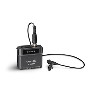 Tascam DR-10L Pro Portable Linear PCM Recorder w/ Lavalier Lapel Microphone