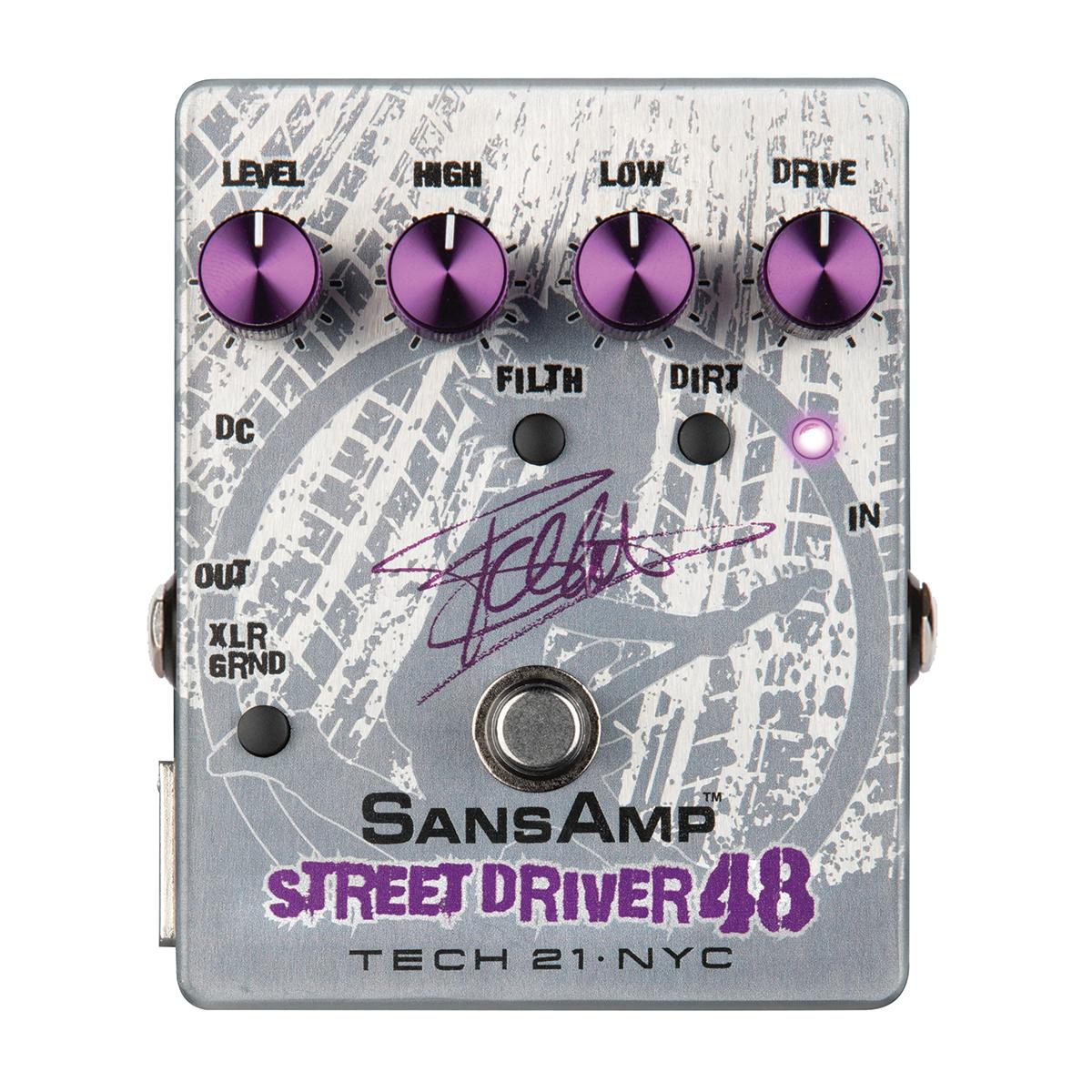 Tech 21 Frank Bello Signature Street Driver 48 Sansamp Effects Pedal