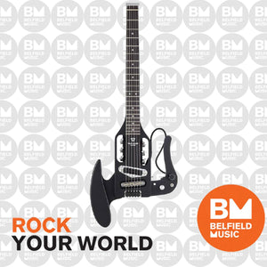 Traveler Guitar Pro-Series Mod-X Hybrid Electric/Acoustic Guitar Matte Black w/ Gigbag