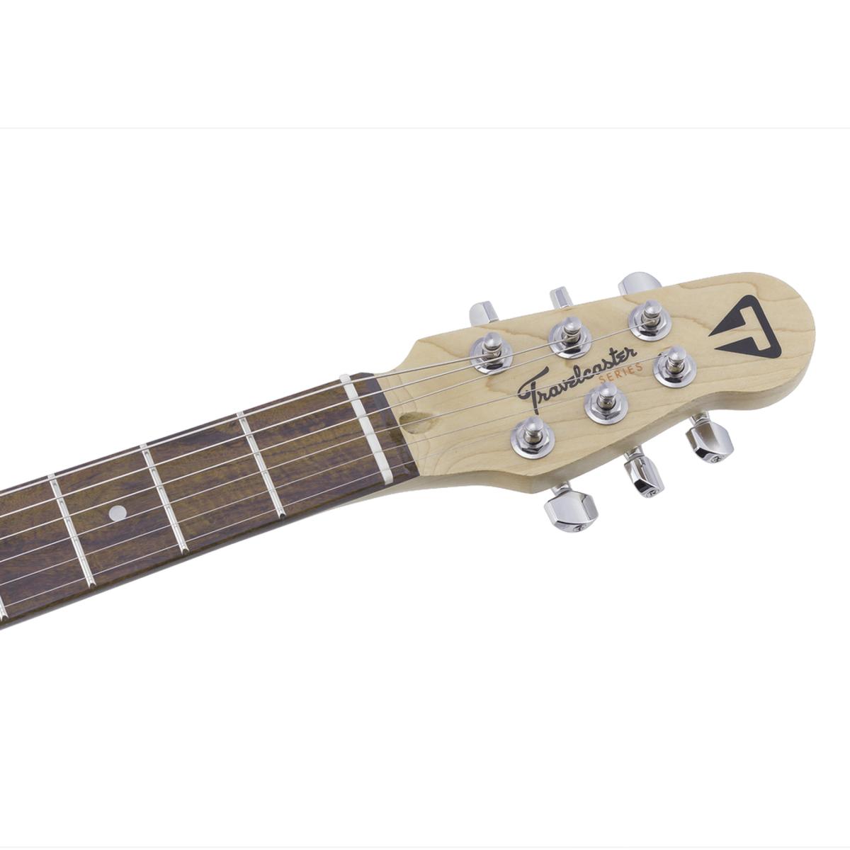 Traveler Guitar Travelcaster Deluxe Electric Guitar Fiesta Red w/ Gigbag