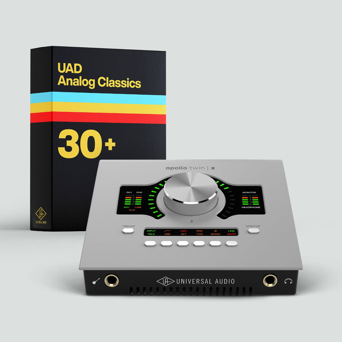 Universal Audio UA Apollo Twin X DUO Gen 2 Essentials Audio Interface w/ Thunderbolt 3 (MAC/WIN)