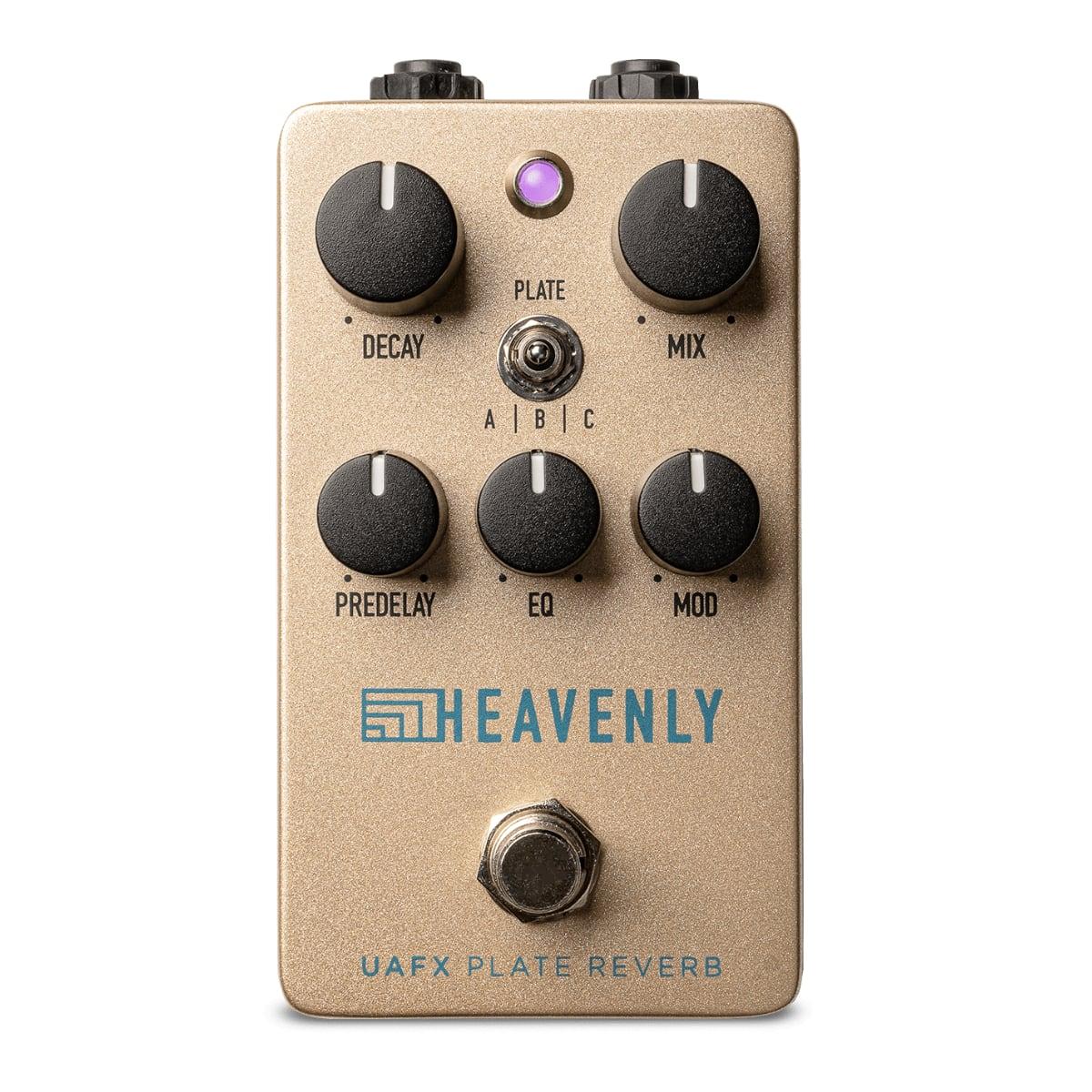 Universal Audio UAFX Heavenly Plate Reverb Effects Pedal