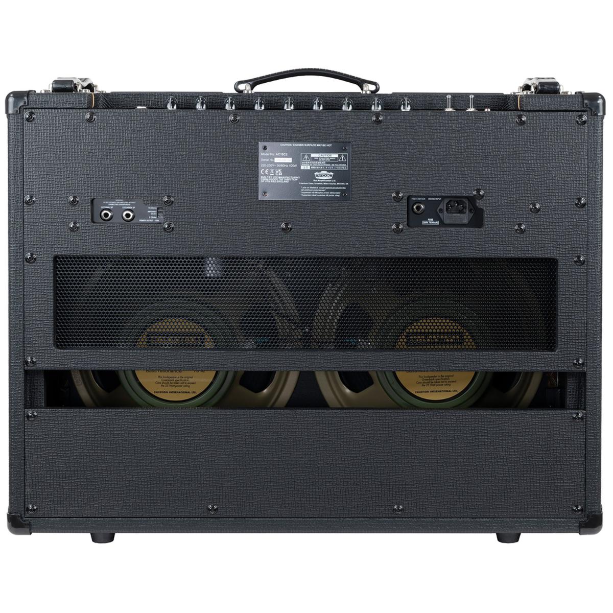 VOX AC15 Custom Guitar Amplifier 15W 2x12 Valve Amp Combo - AC15C2