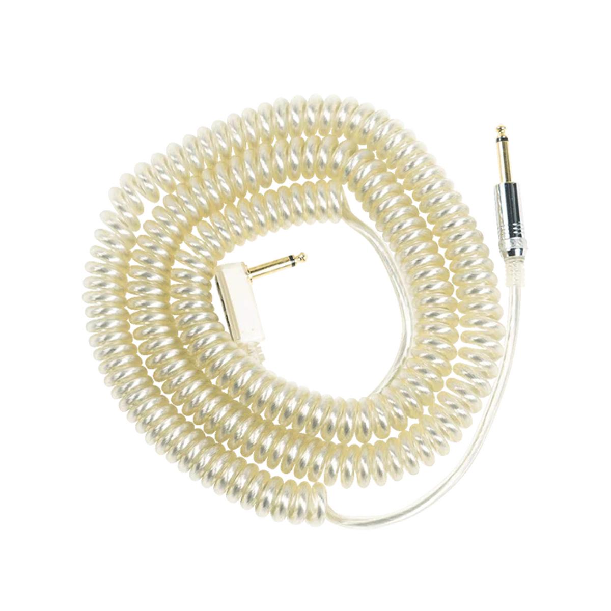 VOX VCC090SL 9m Coiled Instrument Cable Silver