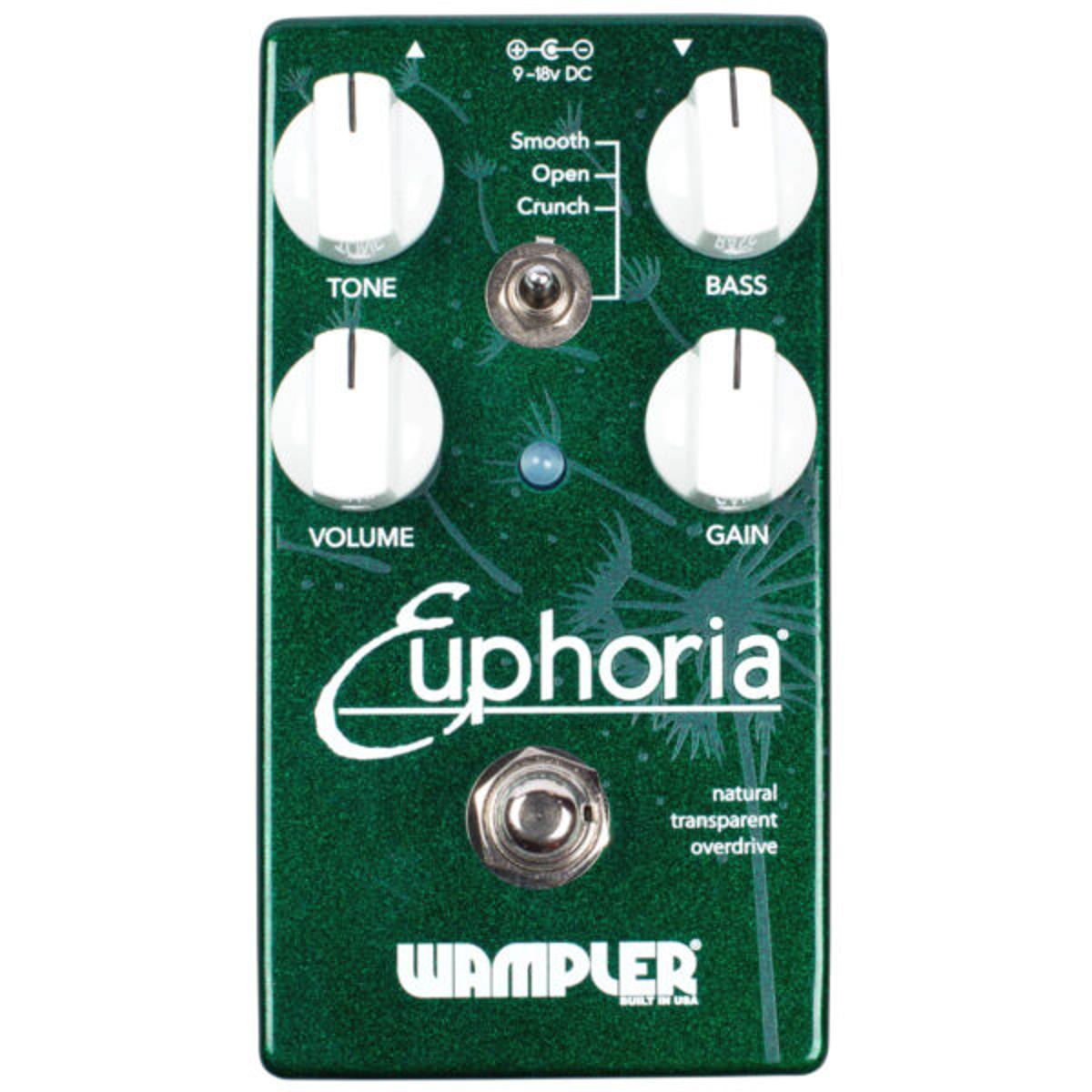 Wampler Euphoria Overdrive Effects Pedal