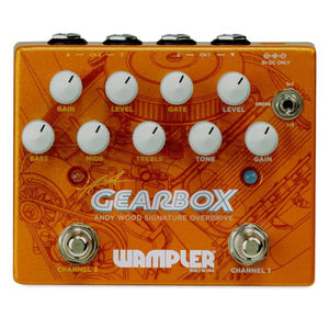 Wampler Gearbox Andy Wood Signature Dual Effects Pedal