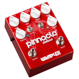 Wampler Pinnacle Deluxe Brown Sound British Distortion Pedal with Boost Effects Pedal