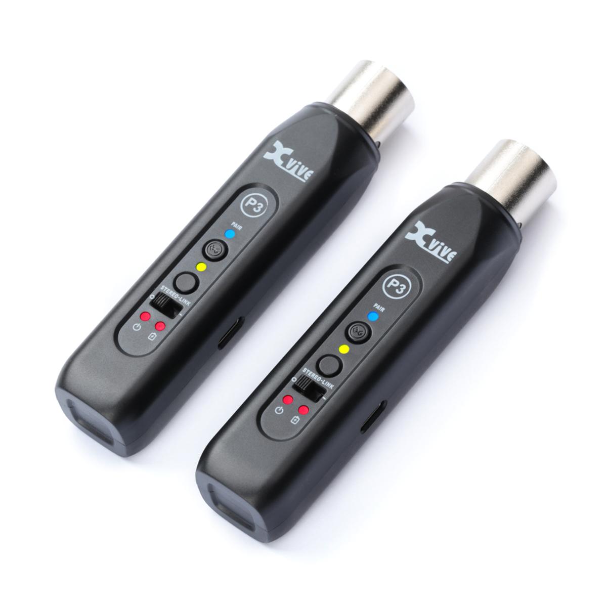 XVIVE P3D Dual Bluetooth XLR Audio Receivers